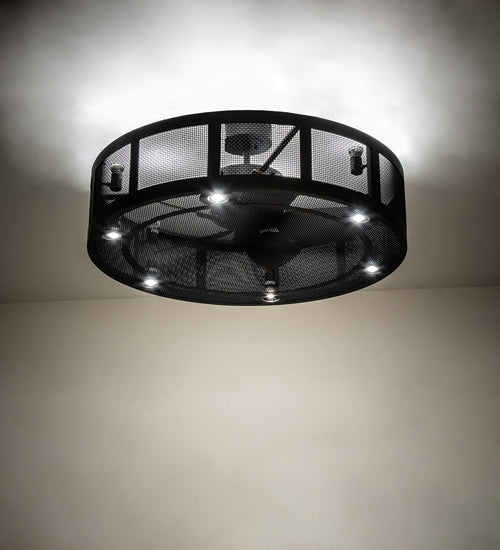 Meyda Tiffany - 240754 - 12 Light Chandel-Air - Paloma Golpe - Matte Black