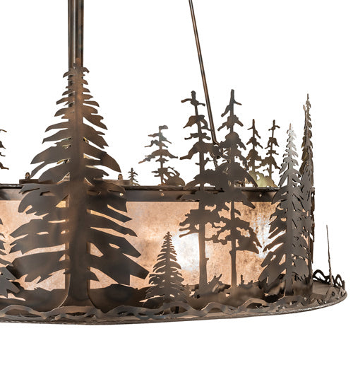 Meyda Tiffany - 242619 - 20 Light Chandel-Air - Tall Pines - Dark Burnished Antique Copper