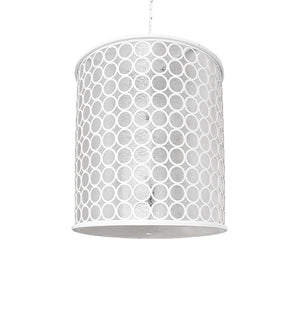 Meyda Tiffany - 243255 - Eight Light Pendant - Dekko - Horizon White