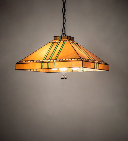 Meyda Tiffany - 244752 - Three Light Pendant - Prairie Corn