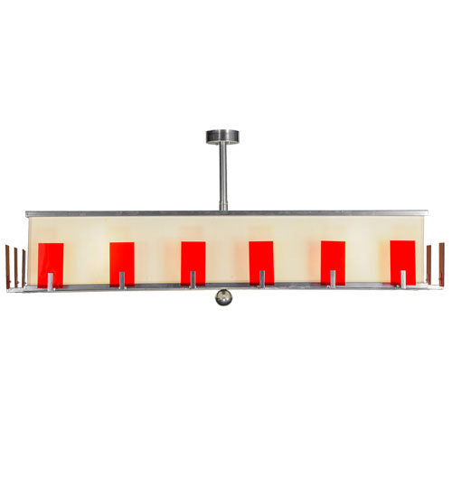 Meyda Tiffany - 246488 - 12 Light Pendant - Quadrato - Extreme Chrome