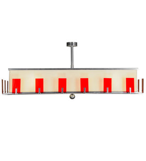 Meyda Tiffany - 246488 - 12 Light Pendant - Quadrato - Extreme Chrome