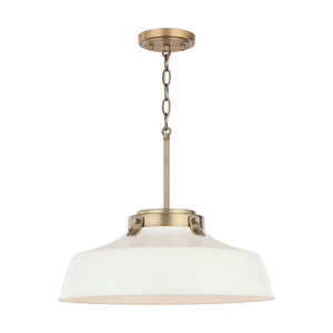 Capital Lighting - 9D330A - One Light Pendant - Oakwood - Warm White