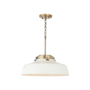 Capital Lighting - 9D330A - One Light Pendant - Oakwood - Warm White