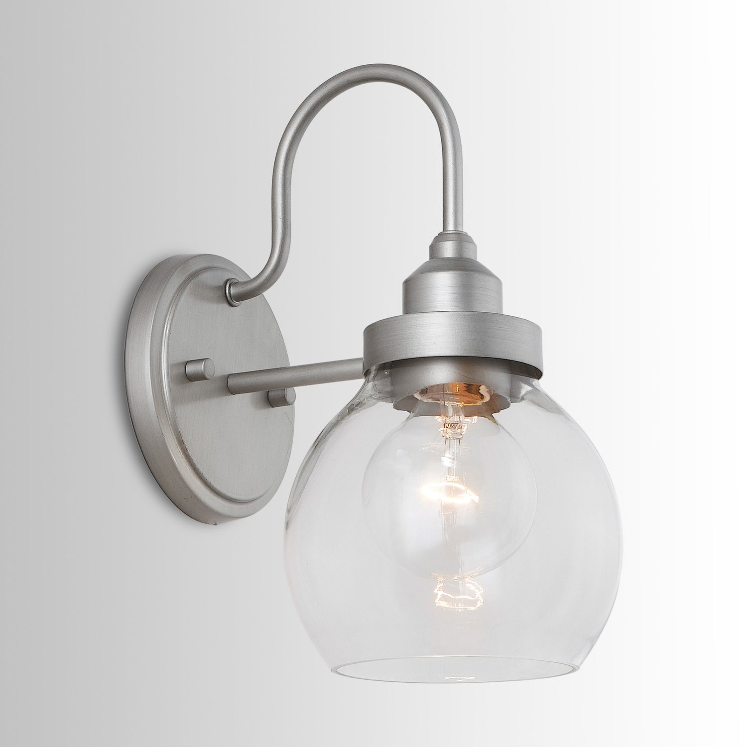 Capital Lighting - 9D334A - One Light Wall Sconce - Daphne - Brushed Nickel Painted