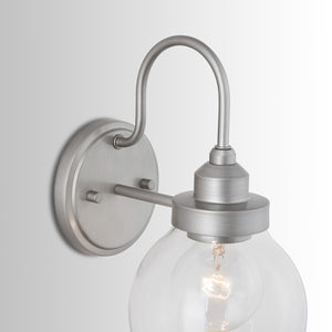 Capital Lighting - 9D334A - One Light Wall Sconce - Daphne - Brushed Nickel Painted