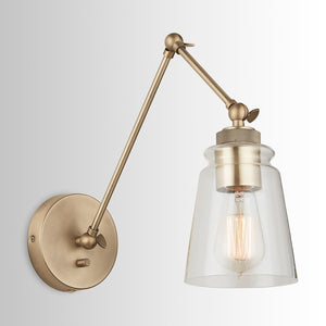 Capital Lighting - 9D344A - One Light Wall Sconce - Profile - Aged Brass