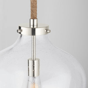 Capital Lighting - 9F371A - One Light Pendant - Boland - Polished Nickel