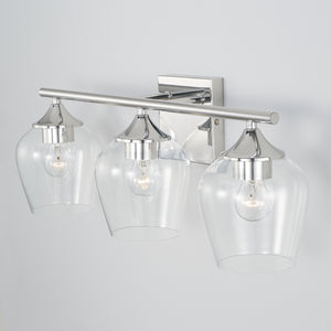 Capital Lighting - AA1009CH - Three Light Vanity - Reece - Chrome
