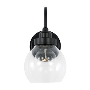 Capital Lighting - AA1014MB - One Light Wall Sconce - Brecken - Matte Black