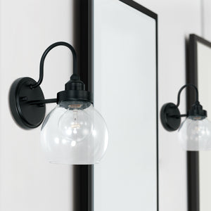 Capital Lighting - AA1014MB - One Light Wall Sconce - Brecken - Matte Black