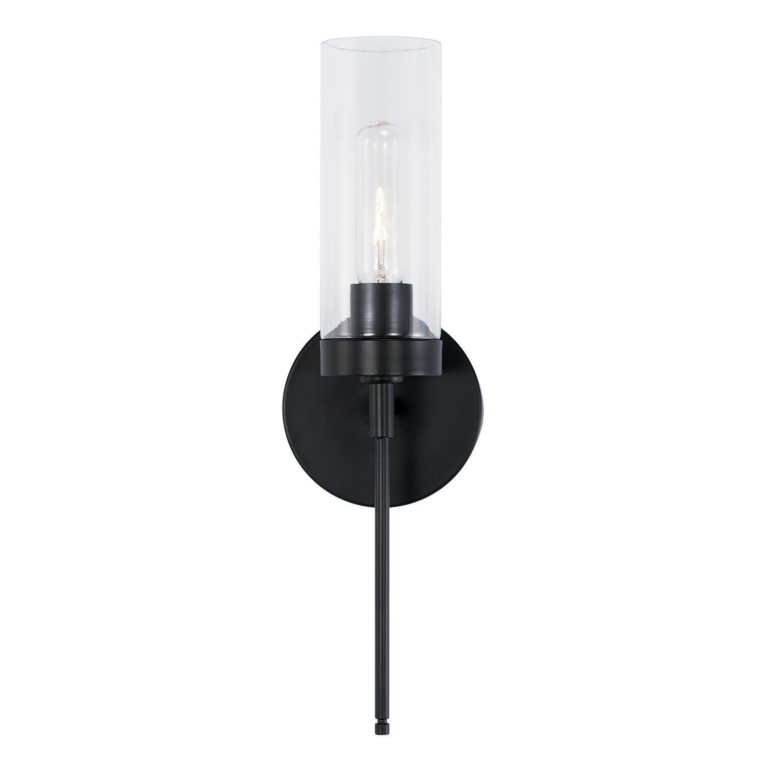 Capital Lighting - AA1016MB - One Light Wall Sconce - Riley - Matte Black