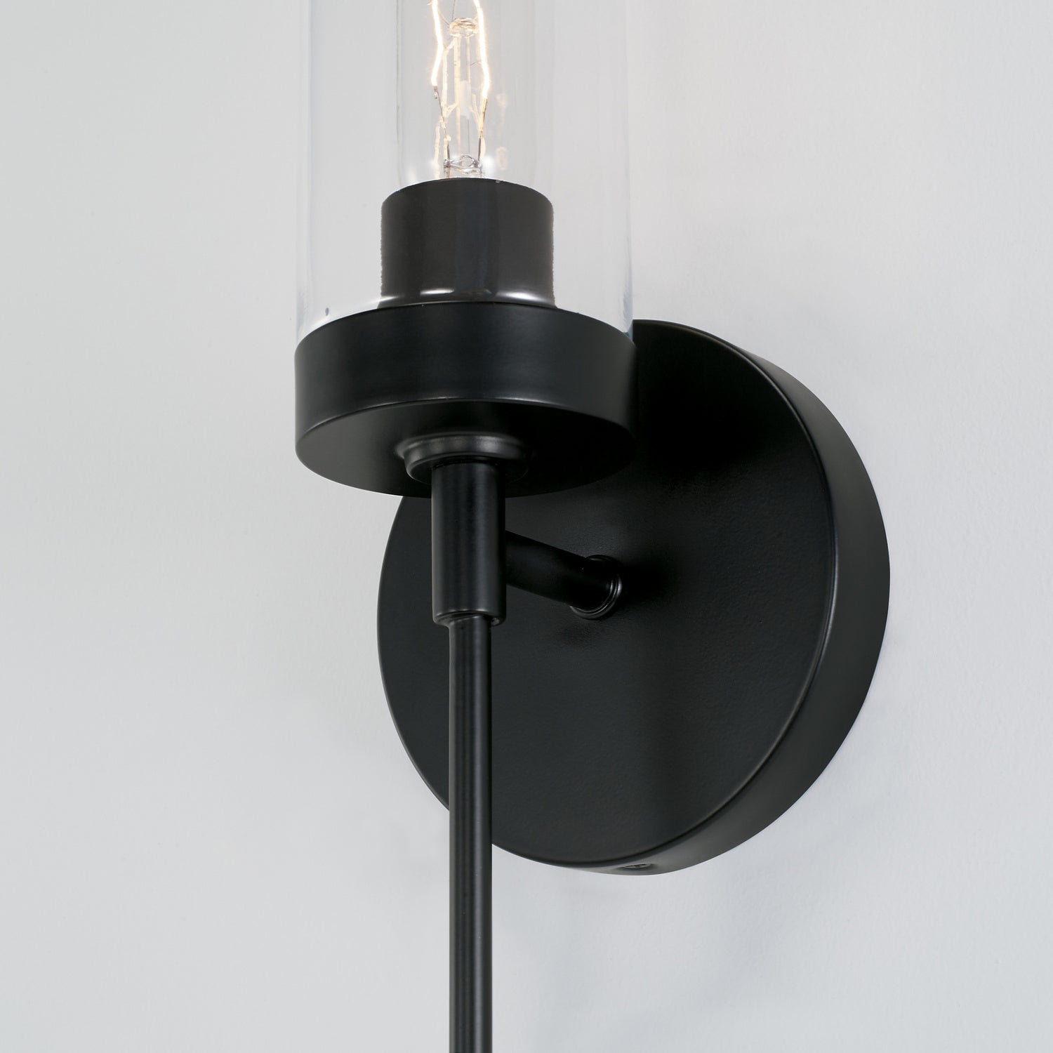 Capital Lighting - AA1016MB - One Light Wall Sconce - Riley - Matte Black