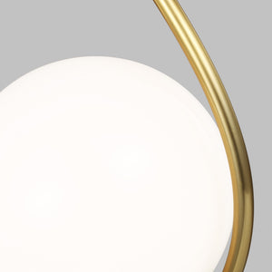 Visual Comfort Studio - AEP1001BBS - One Light Pendant - Galassia - Burnished Brass