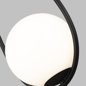 Visual Comfort Studio - AEP1001MBK - One Light Pendant - Galassia - Midnight Black