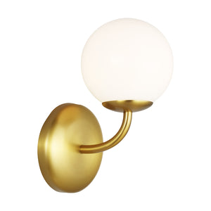 Visual Comfort Studio - AEV1011BBS - One Light Vanity - Galassia - Burnished Brass