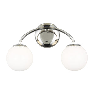 Visual Comfort Studio - AEV1012PN - Two Light Vanity - Galassia - Polished Nickel