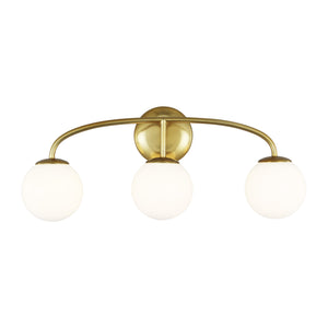 Visual Comfort Studio - AEV1013BBS - Three Light Vanity - Galassia - Burnished Brass