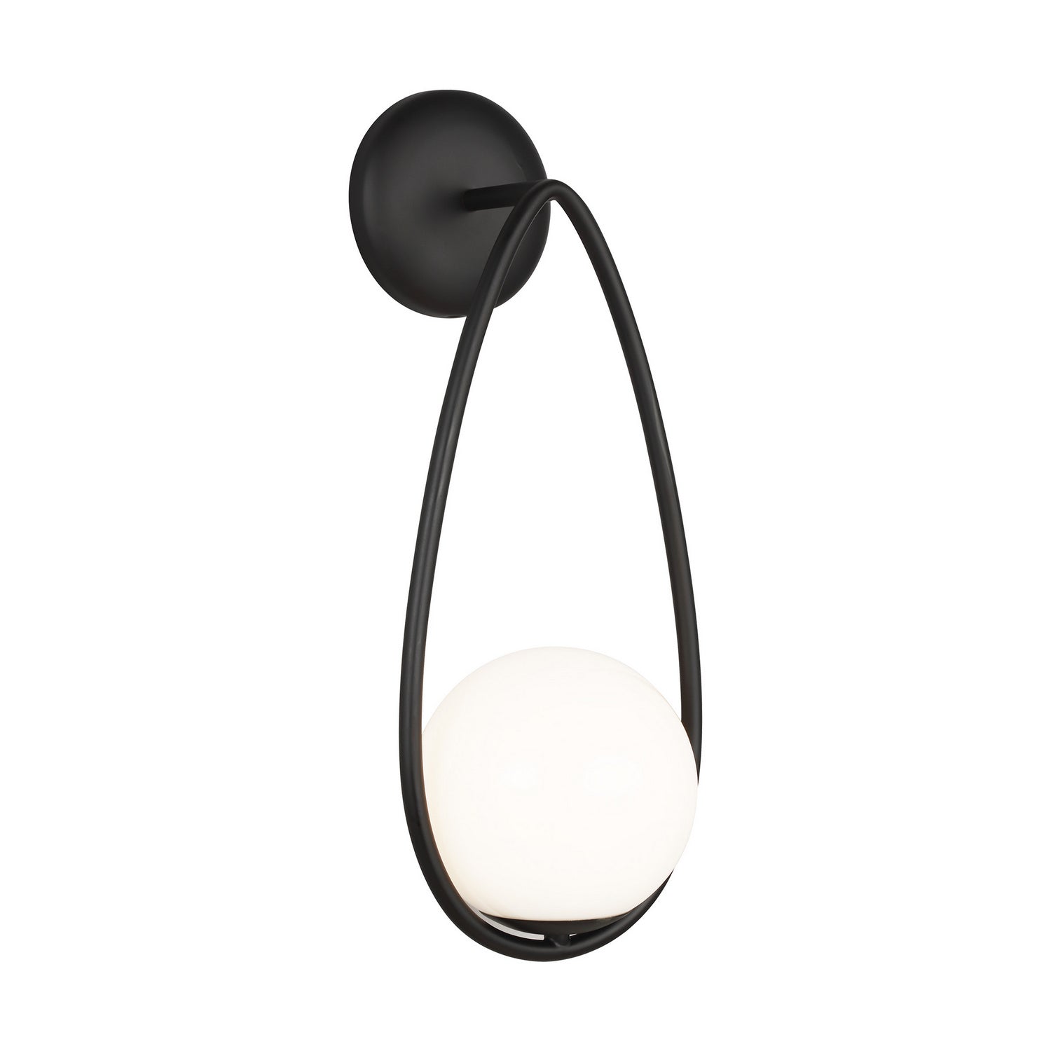 Visual Comfort Studio - AEW1011MBK - One Light Wall Sconce - Galassia - Midnight Black