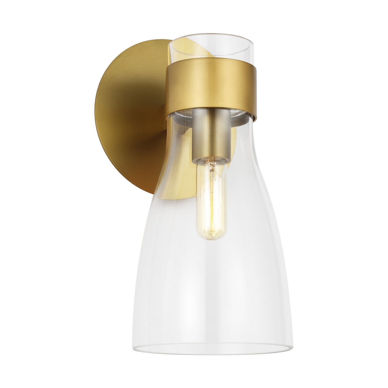 Visual Comfort Studio - AEV1001BBS - One Light Wall Sconce - Moritz - Burnished Brass