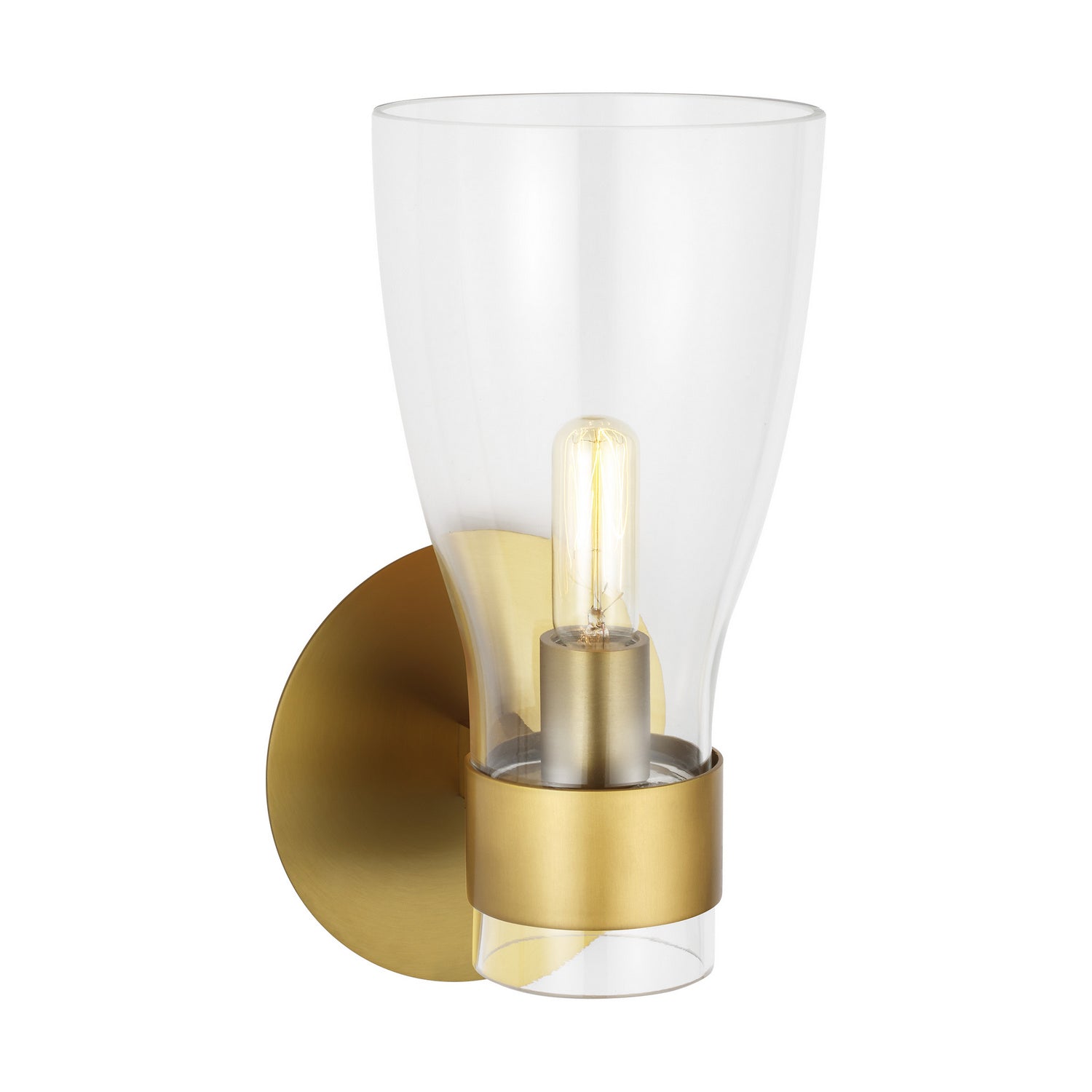 Visual Comfort Studio - AEV1001BBS - One Light Wall Sconce - Moritz - Burnished Brass