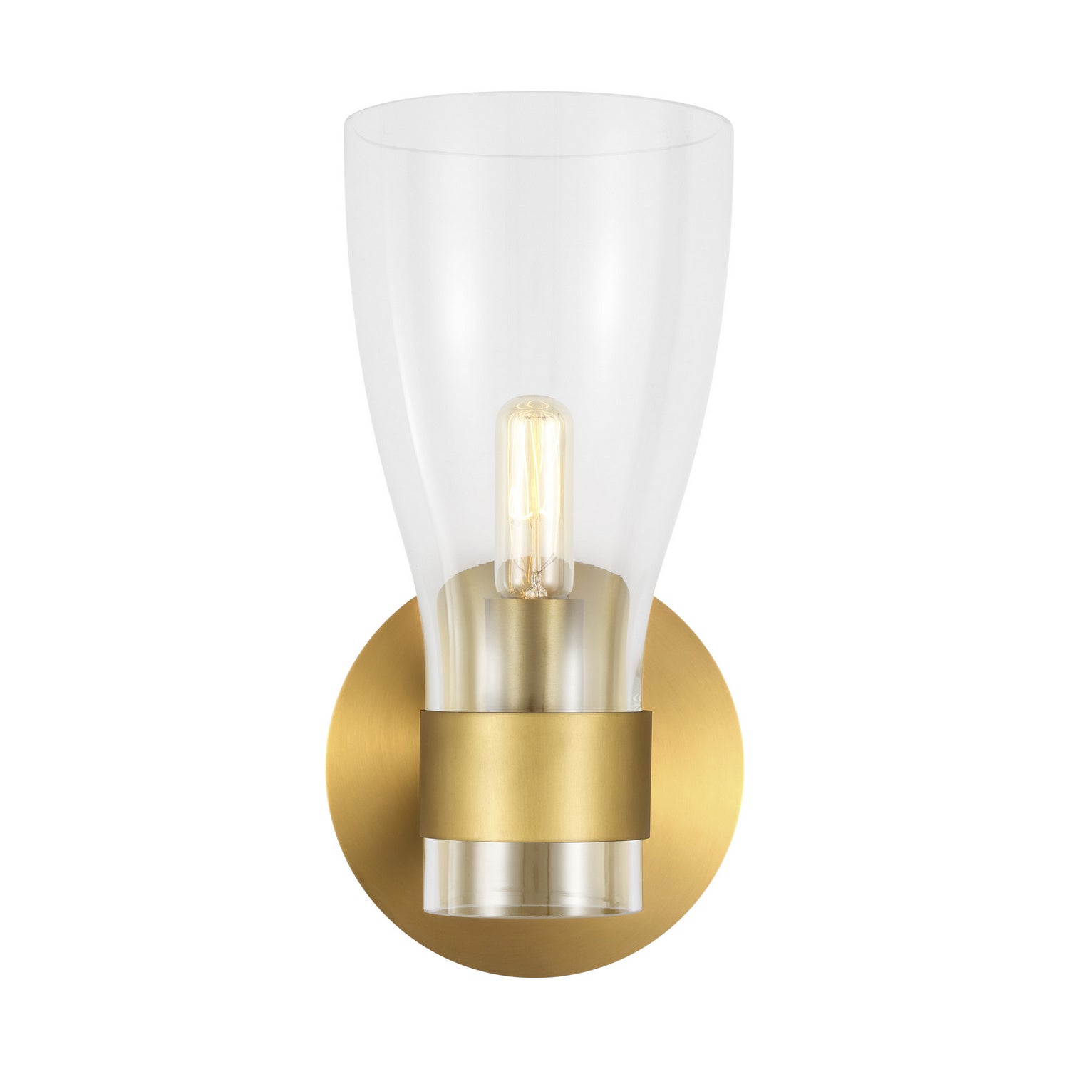 Visual Comfort Studio - AEV1001BBS - One Light Wall Sconce - Moritz - Burnished Brass