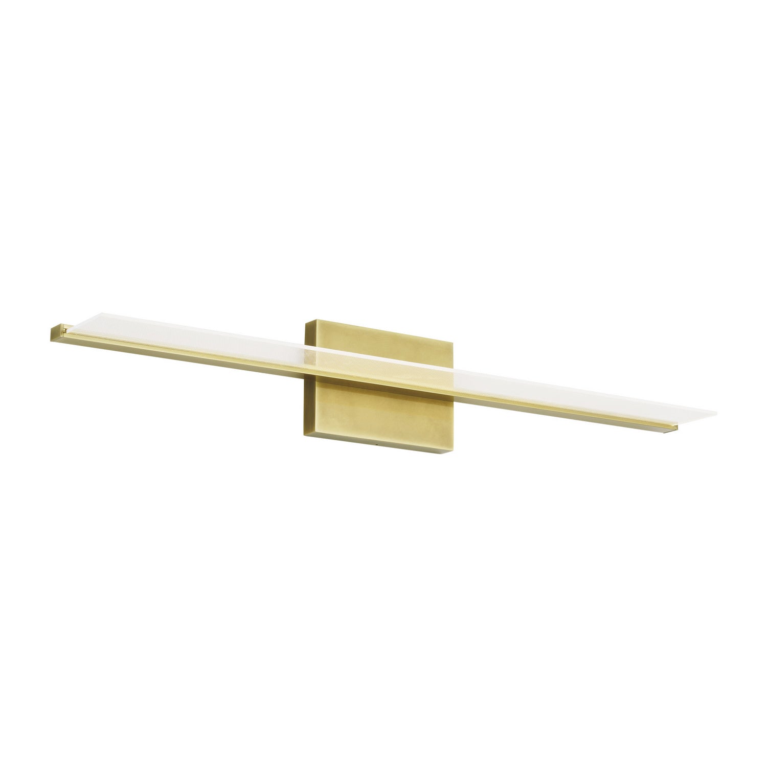 Visual Comfort Modern - 700BCSPANB3BR-LED930 - LED Bath - Span - Plated Brass