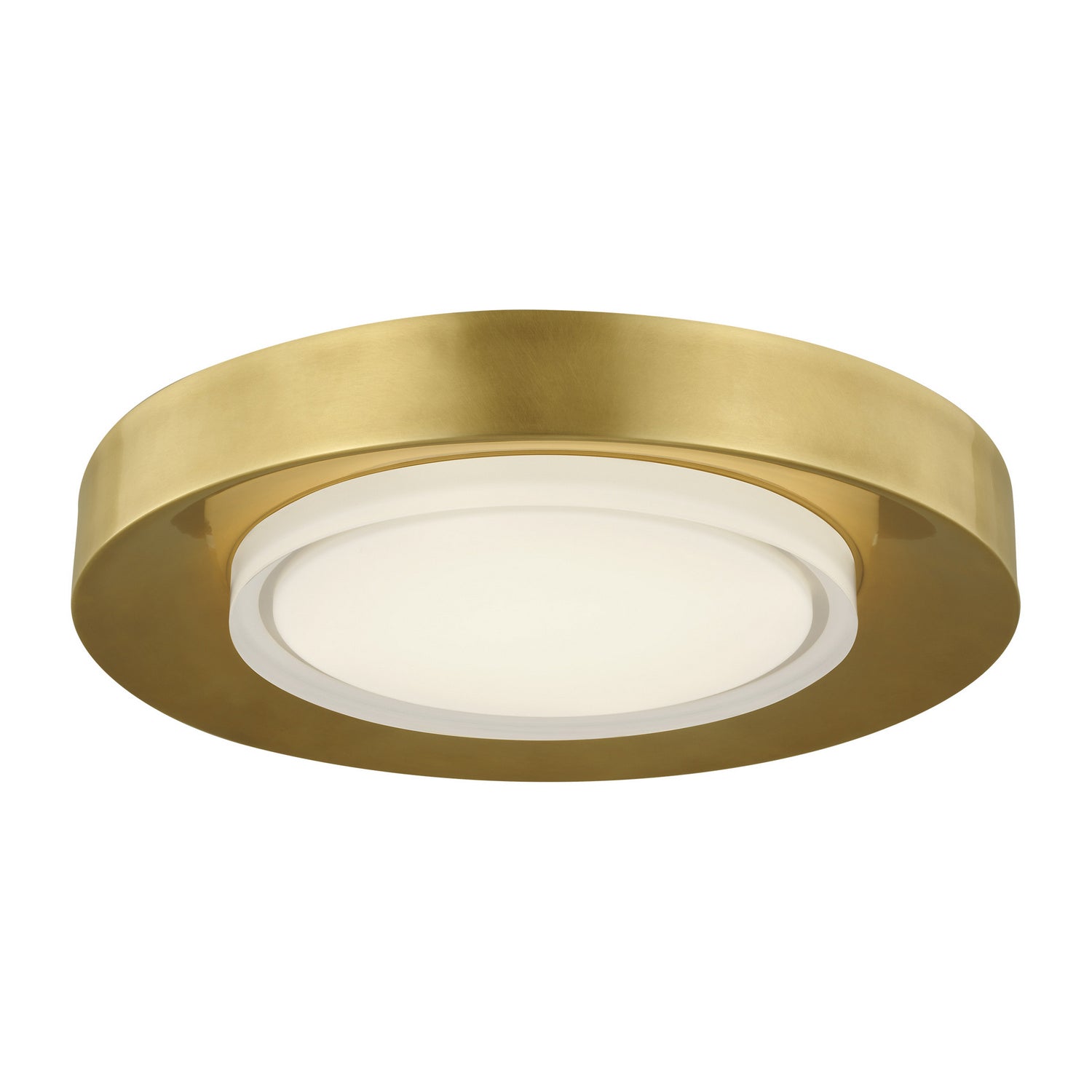Visual Comfort Modern - 700FMHLO16NB-LED927 - LED Flush Mount - Hilo - Natural Brass