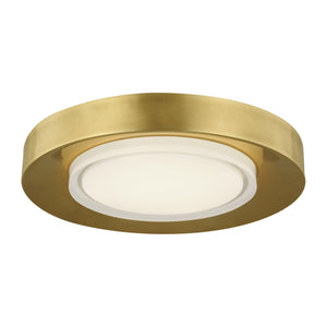 Visual Comfort Modern - 700FMHLO16NB-LED927 - LED Flush Mount - Hilo - Natural Brass