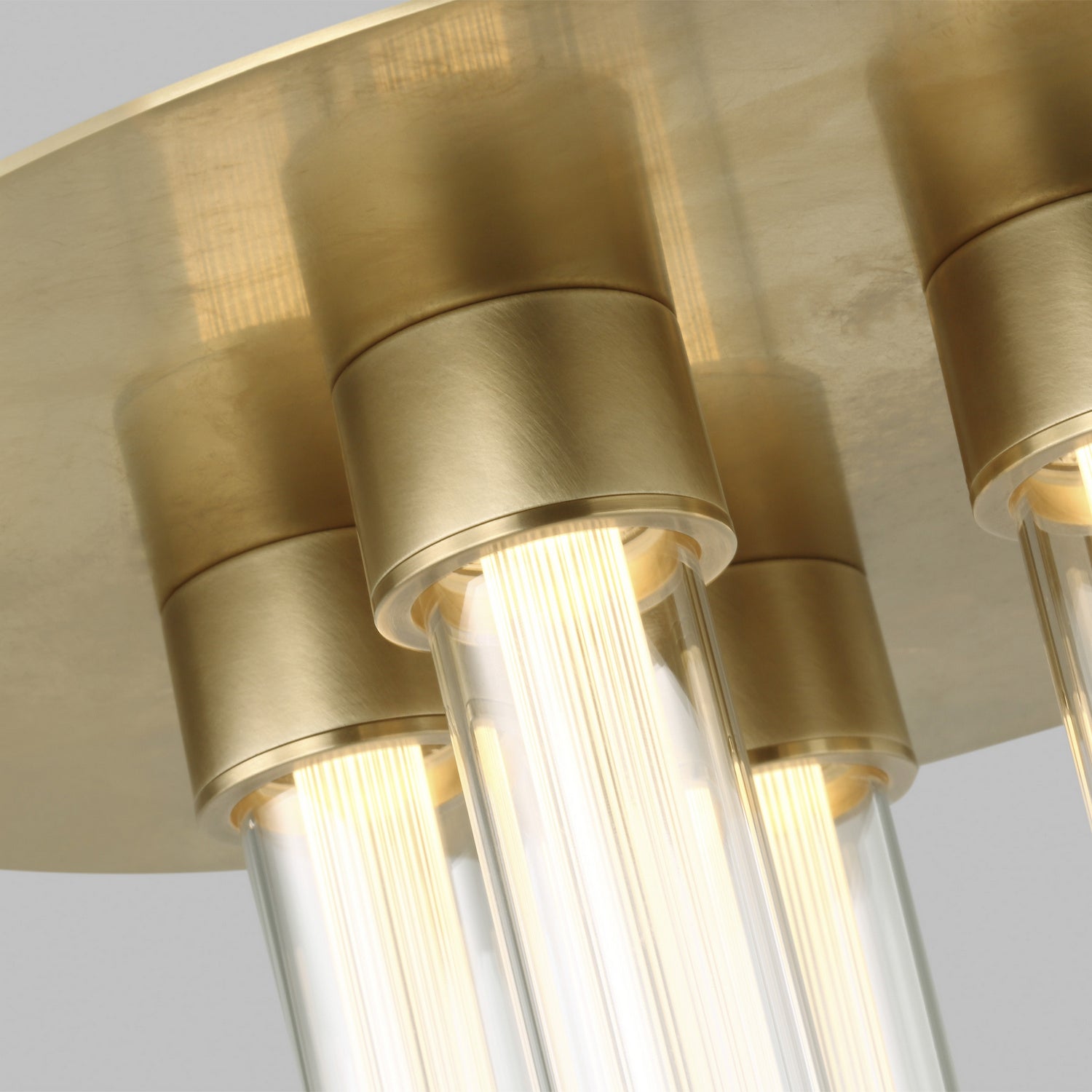 Visual Comfort Modern - 700FMKLA13NB-LED927 - LED Flush Mount - Kola - Natural Brass