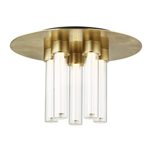 Visual Comfort Modern - 700FMKLA13NB-LED927-277 - LED Flush Mount - Kola - Natural Brass