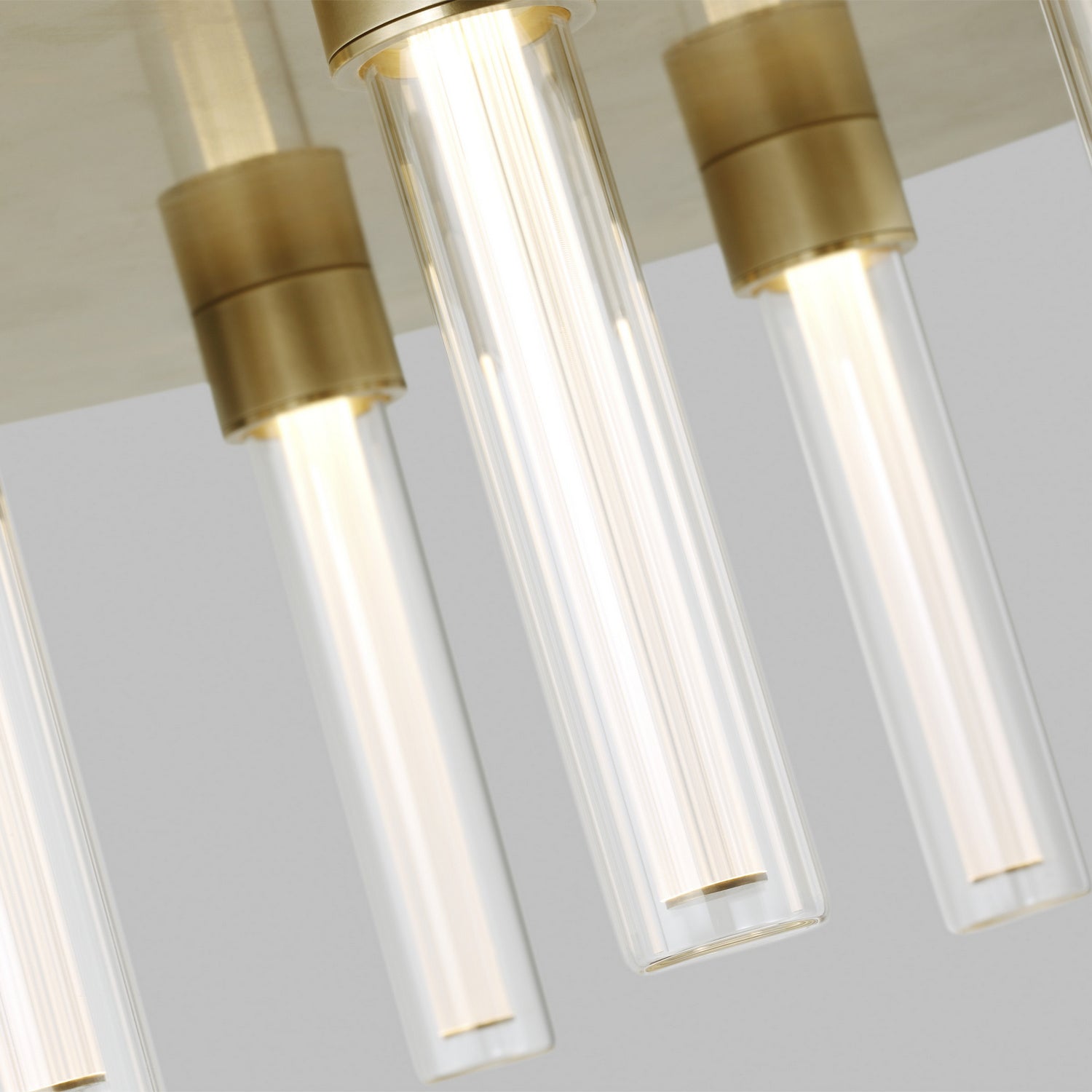 Visual Comfort Modern - 700FMKLA22NB-LED927 - LED Flush Mount - Kola - Natural Brass