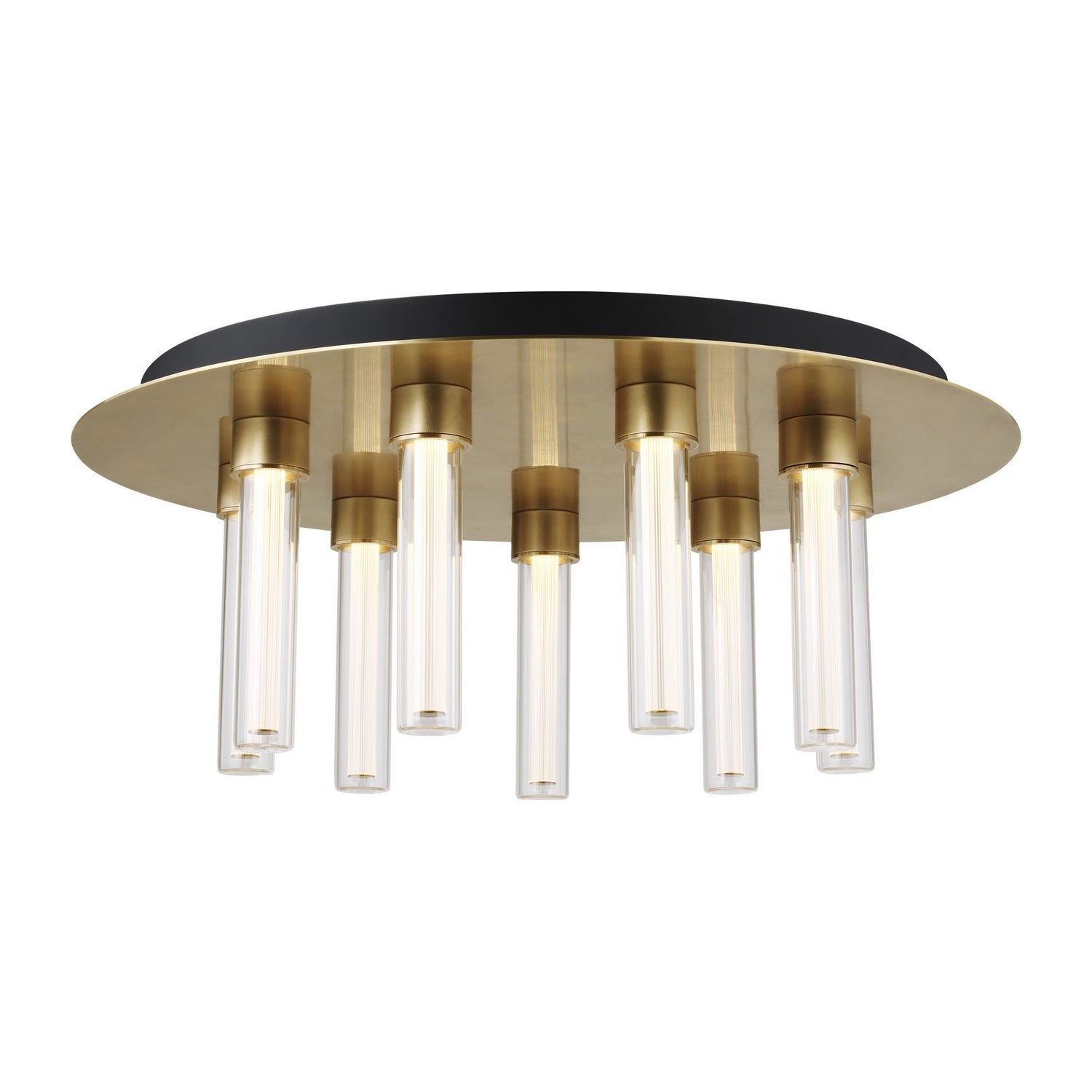 Visual Comfort Modern - 700FMKLA22NB-LED927-277 - LED Flush Mount - Kola - Natural Brass