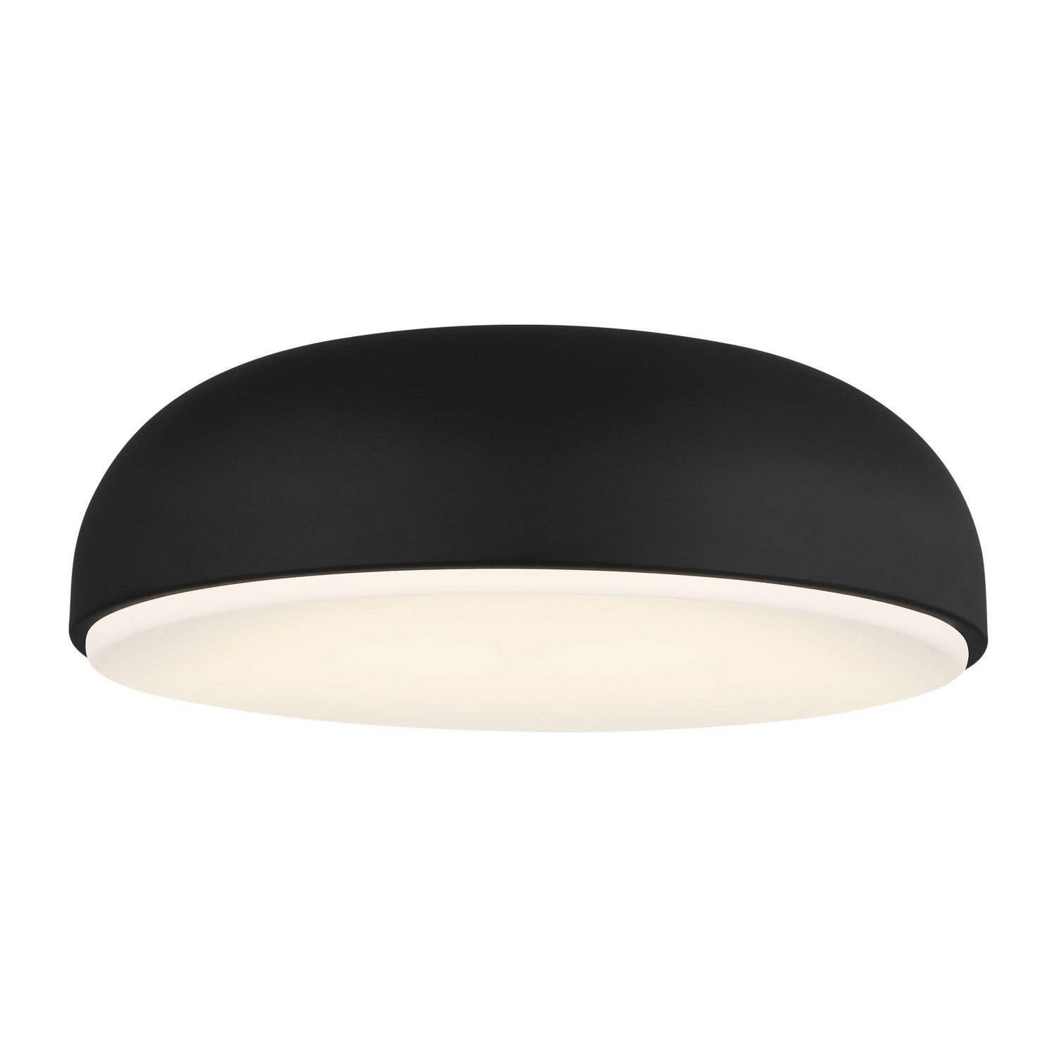 Visual Comfort Modern - 700FMKOSA13B-LED930-277 - LED Flush Mount - Kosa - Nightshade Black