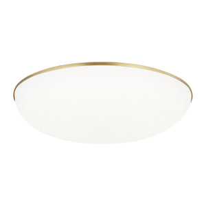 Visual Comfort Modern - 700FMMGN13BR-LED930-277 - LED Flush Mount - Megan - Plated Brass