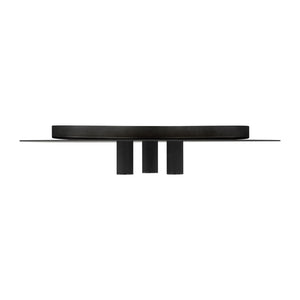 Visual Comfort Modern - 700FMPNT16B-LED930-277 - LED Flush Mount - Ponte - Nightshade Black
