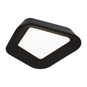 Visual Comfort Modern - 700FMRHNSB-LED930 - LED Flush Mount - Rhonan - Nightshade Black
