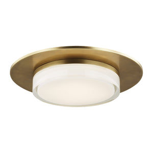 Visual Comfort Modern - 700FMSEN17NB-LED927 - LED Flush Mount - Sen - Natural Brass
