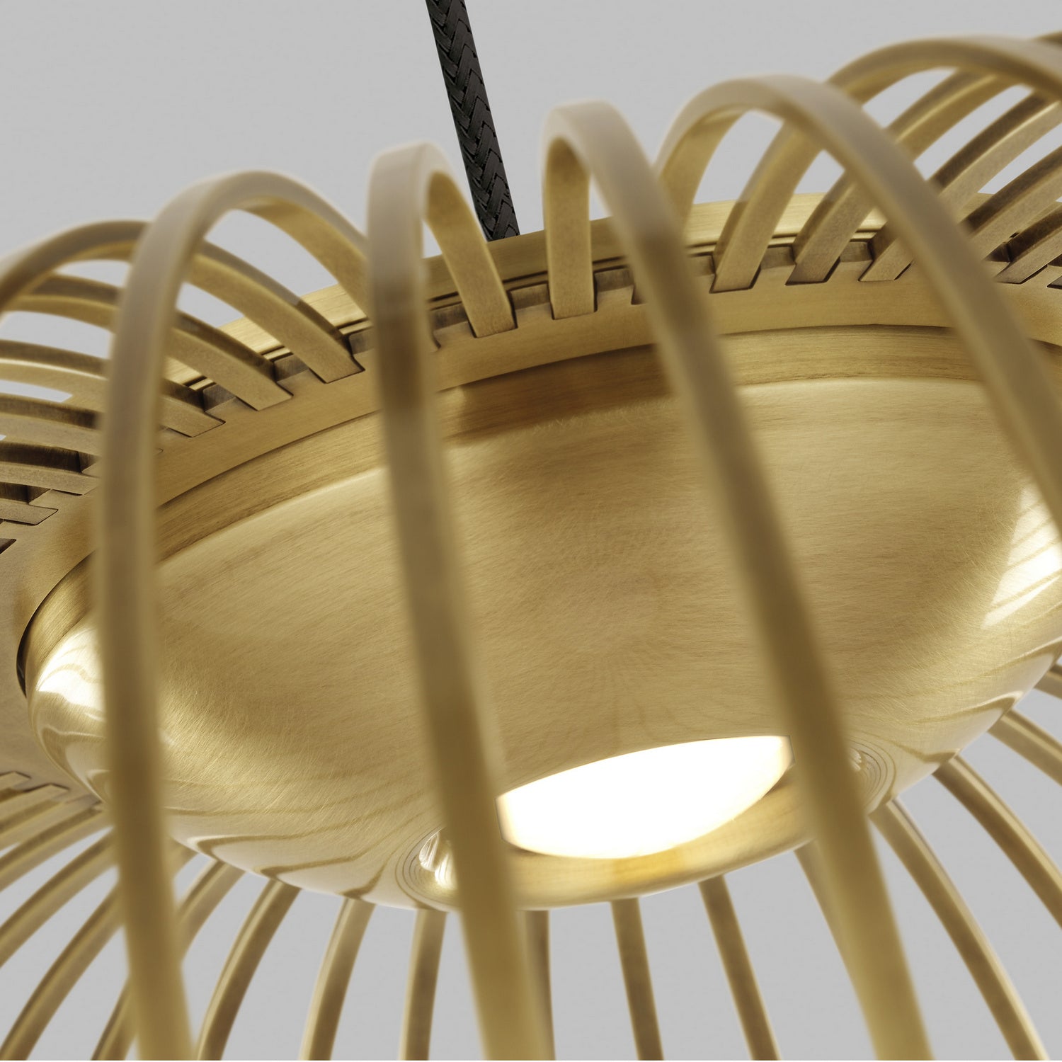 Visual Comfort Modern - 700TDKAI2BR-LED930 - LED Pendant - Kai - Plated Brass