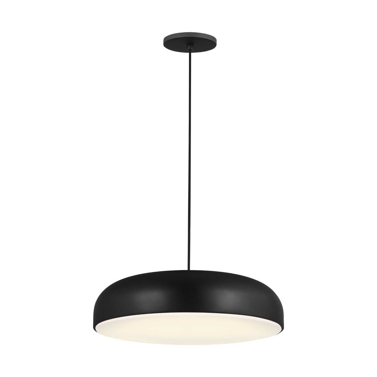 Visual Comfort Modern - 700TDKOSA18B-LED930 - LED Pendant - Kosa - Nightshade Black