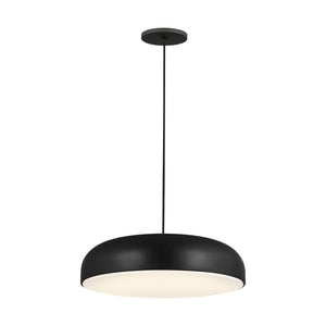 Visual Comfort Modern - 700TDKOSA18B-LED930 - LED Pendant - Kosa - Nightshade Black