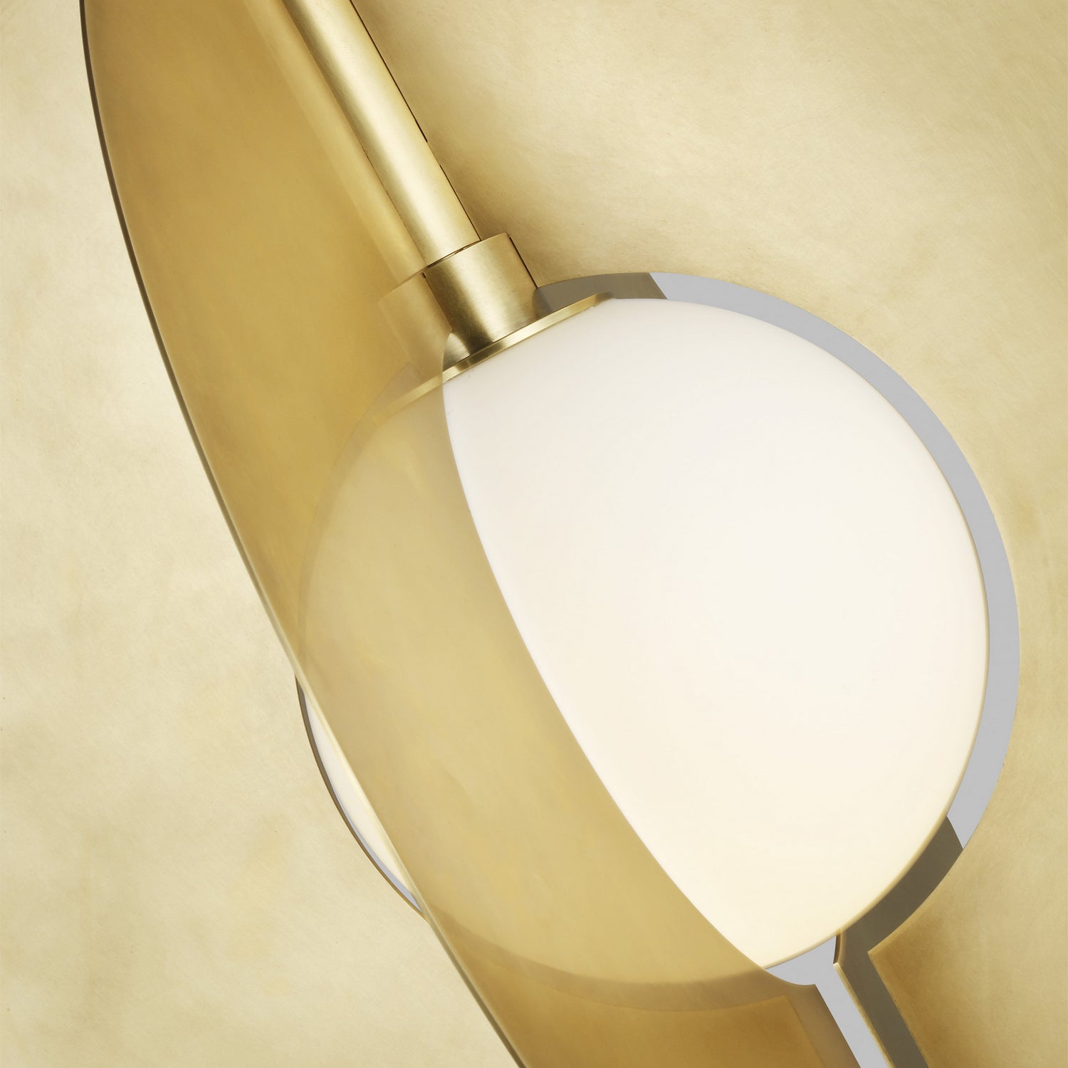 Visual Comfort Modern - 700TDOBLRGNB - One Light Pendant - Orbel - Natural Brass