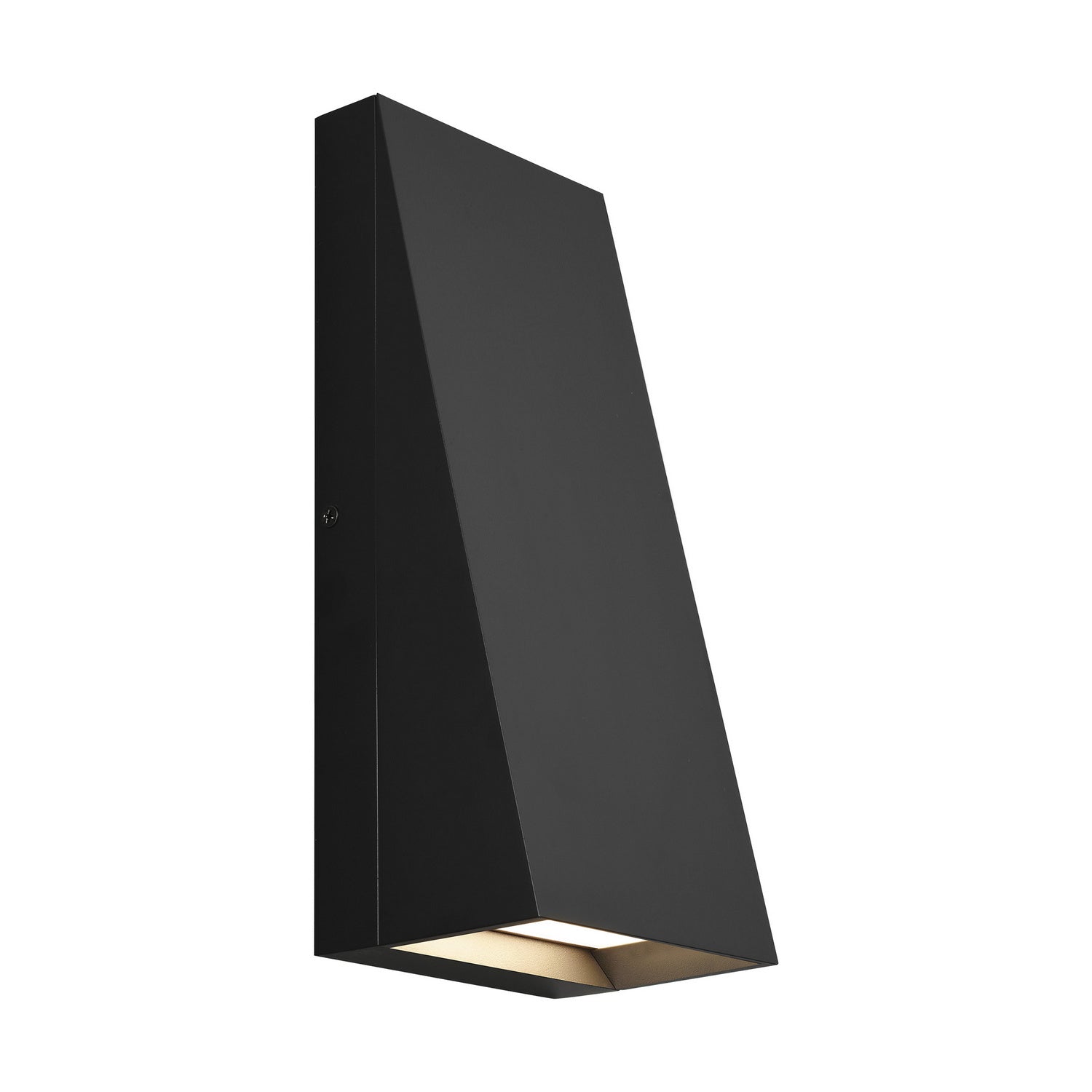 Visual Comfort Modern - 700OWPIT12B-LED930-277 - LED Outdoor Wall Mount - Pitch - Black