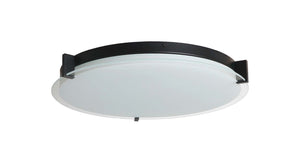 Abra - 30018FM-BL - LED Flushmount - Matrix - Black