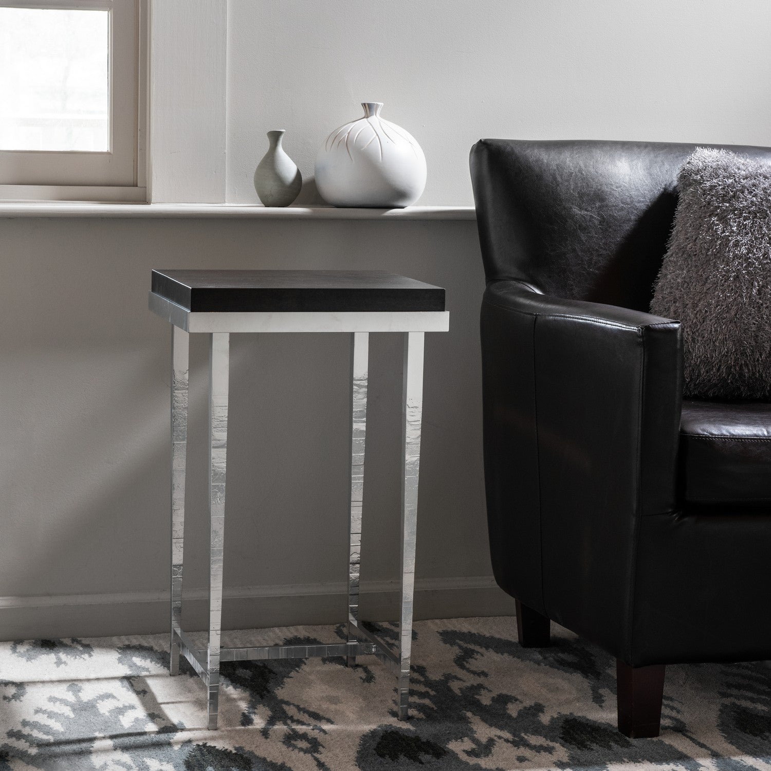Hubbardton Forge - 750102-85-M3 - Wick Side Table - Wick - Sterling
