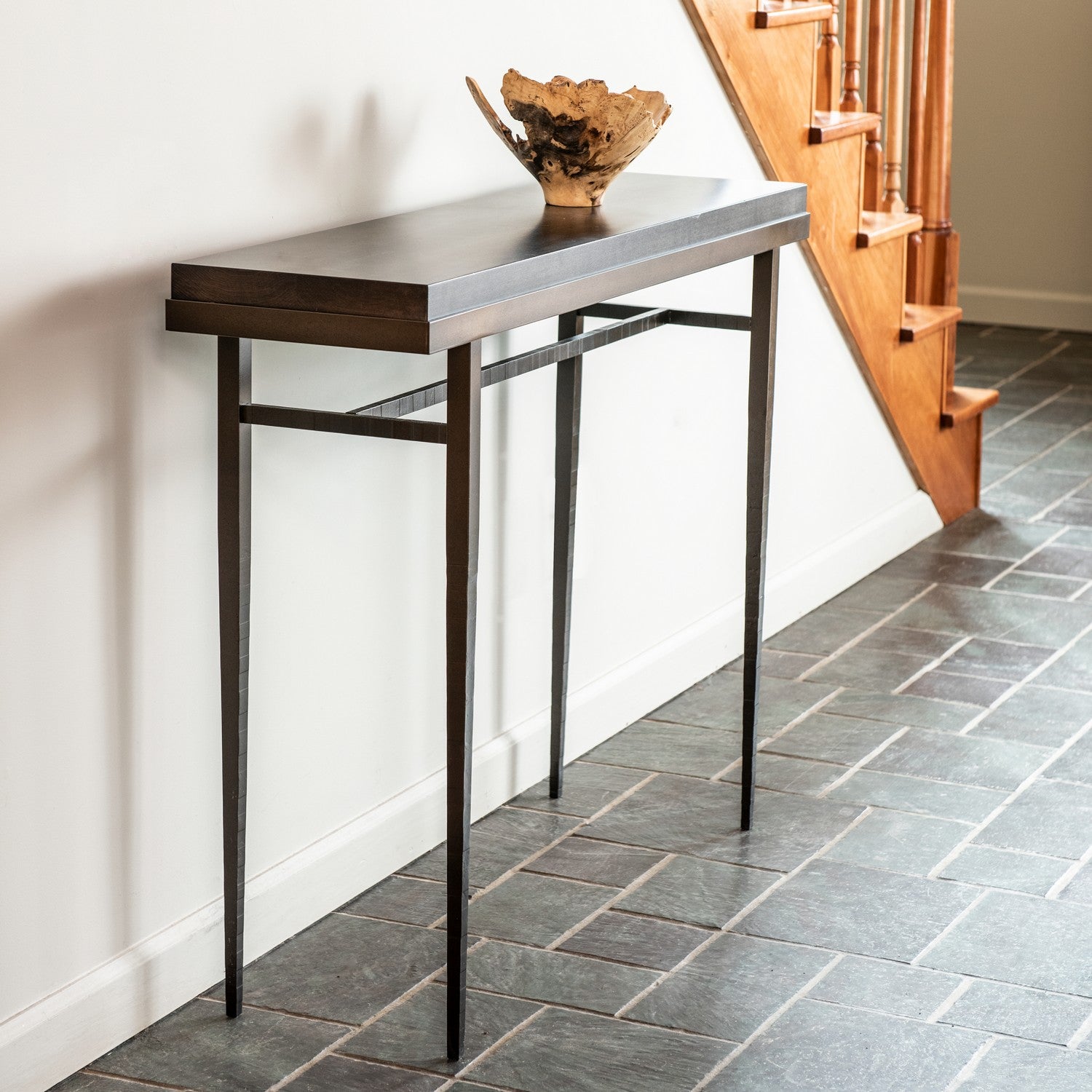 Hubbardton Forge - 750106-07-M3 - Wick 42" Console Table - Wick - Dark Smoke