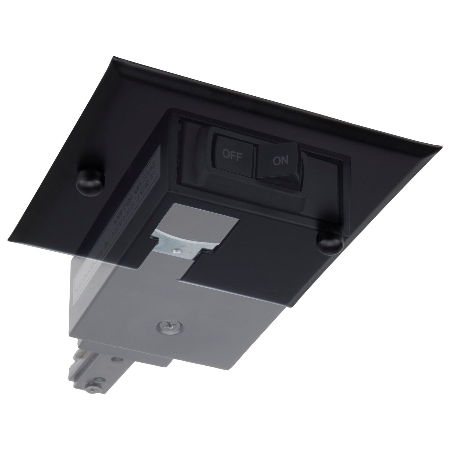 Nuvo Lighting - TP213 - Canopy Track Plate - Black