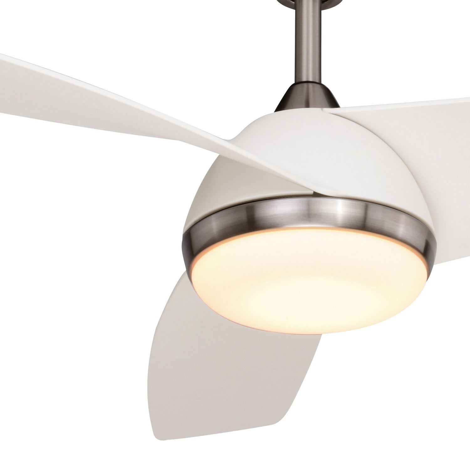 Vaxcel - F0091 - 52"Ceiling Fan - Odell - Brushed Nickel and Matte White