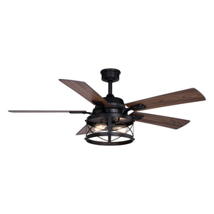 Vaxcel - F0094 - 52"Ceiling Fan - Elburn - Black