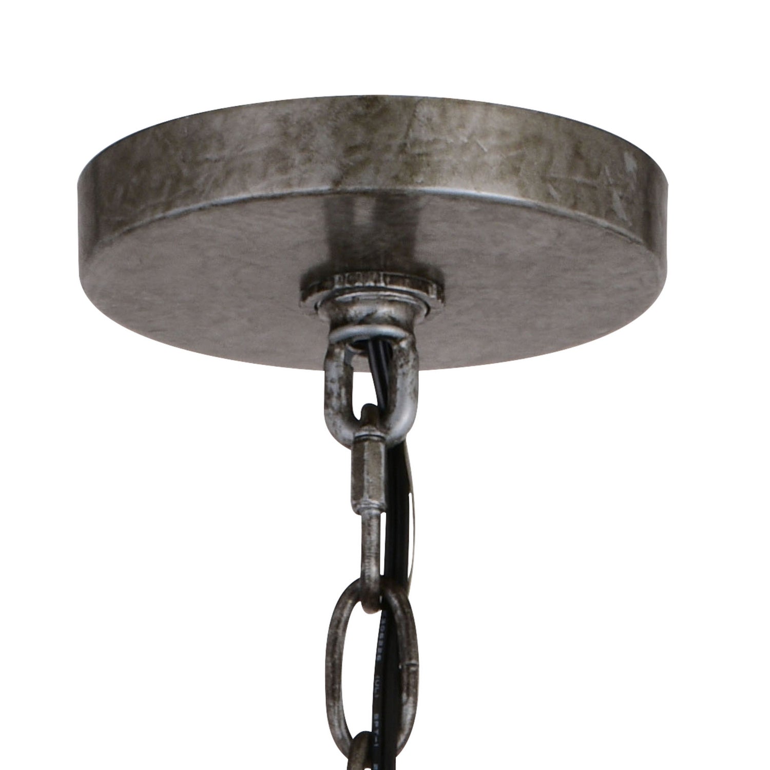 Vaxcel - P0363 - One Light Pendant - Norwood - Vintage Steel and Distressed Wood